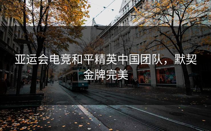 亚运会电竞和平精英中国团队，默契金牌完美